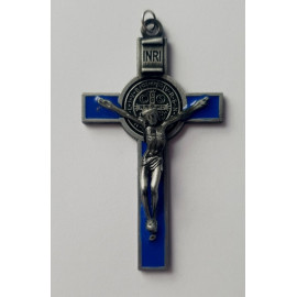 St. Benedict's cross - blue