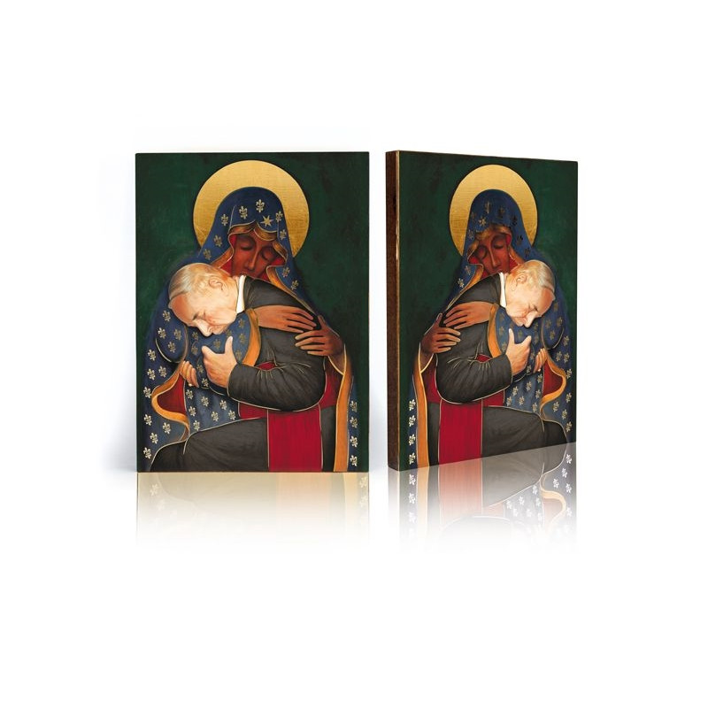 Icon of the Mother of God and Cardinal Wyszyński