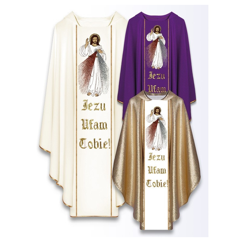 Chasuble of Jesus Christ's I trust in you (435)