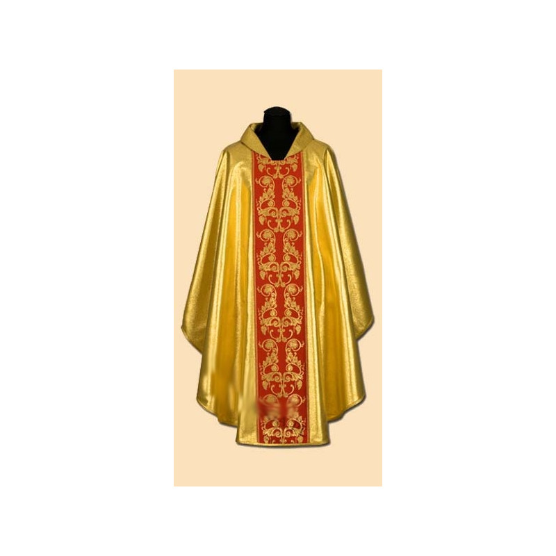 Gold embroidered chasuble (34A)