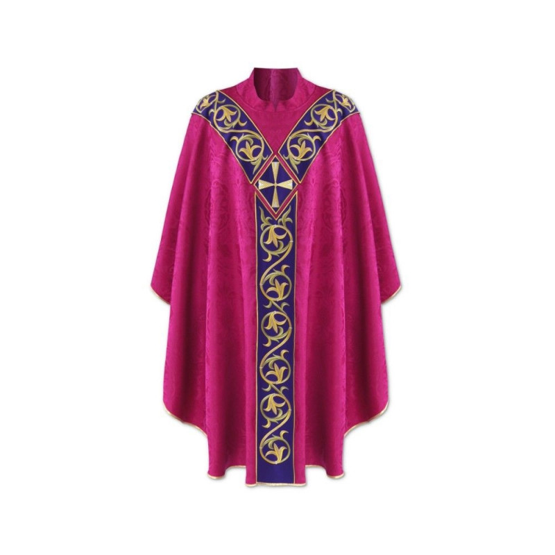 Semi-Gothic Chasuble - pink (45)
