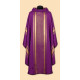 Chasuble fabric pouring gold purple (46A)