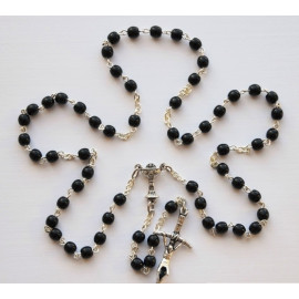 Rosary in black colour