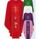 Chasuble with computer-embroidered belt (627)