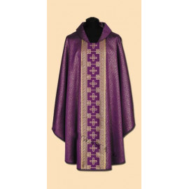 Purple chasuble + gold ornament (53A)