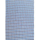 Clergy shirt - blue grille