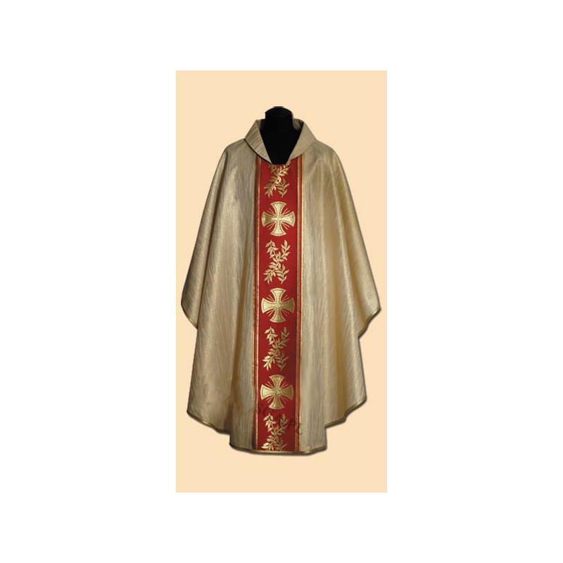 Gold embroidered chasuble (36A)