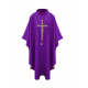 Chasuble with cross and thorns - violet