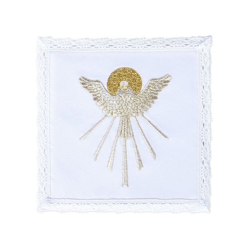 Chalice linen - Holy Spirit - gold thread (12)