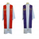 IHS two-sided clergy stole