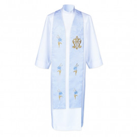 Stole Priest Marian - embroidered (4)