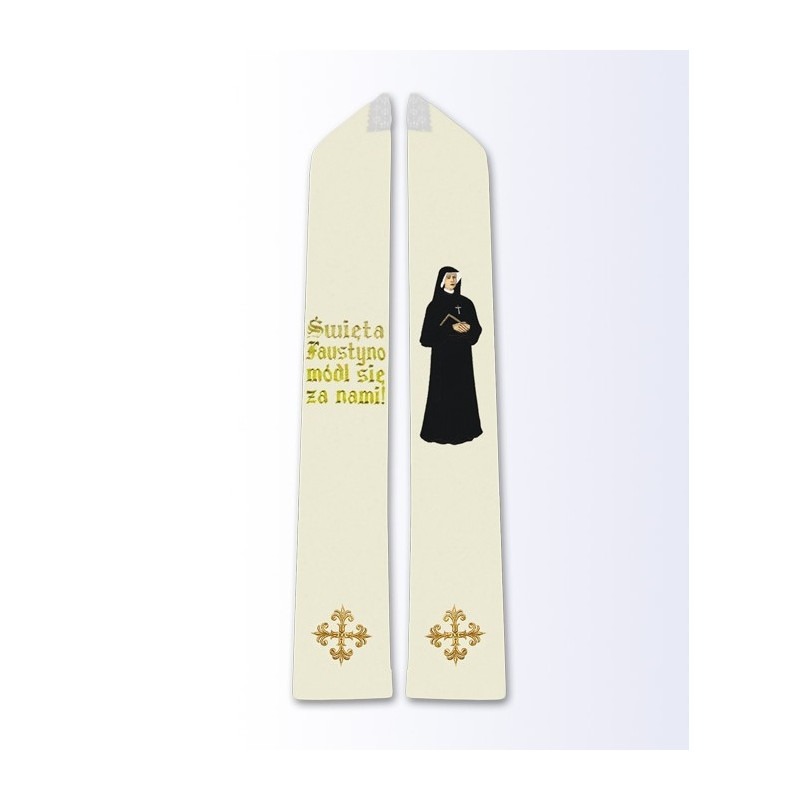 Stole with the image of St. Faustina