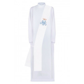 Marian embroidered deacon's stole (5)
