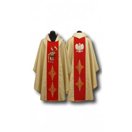 Embroidered chasuble St. Florian