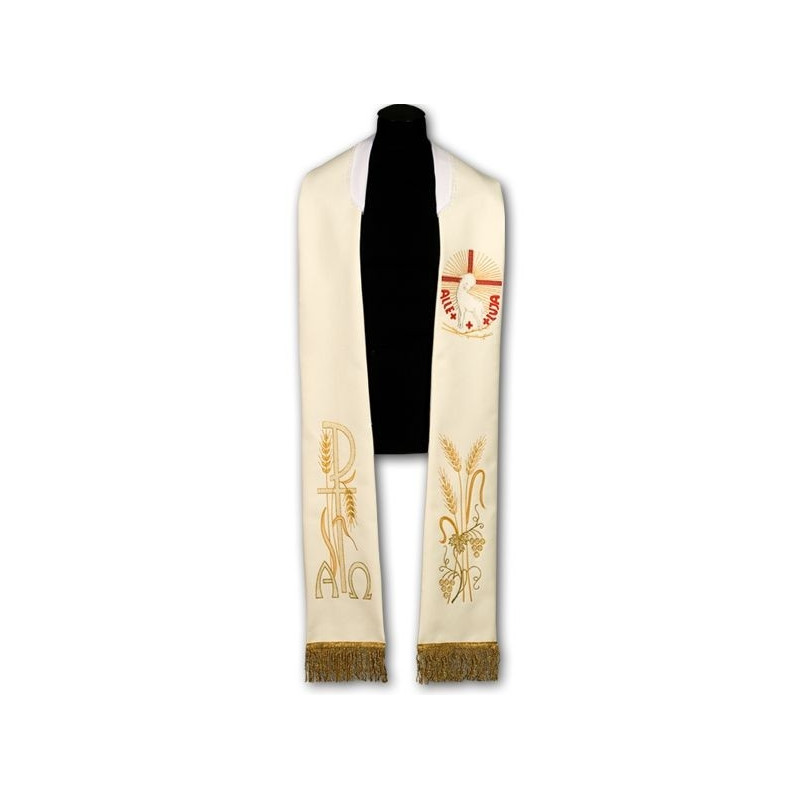 Easter priest's stole - embroidered (218)