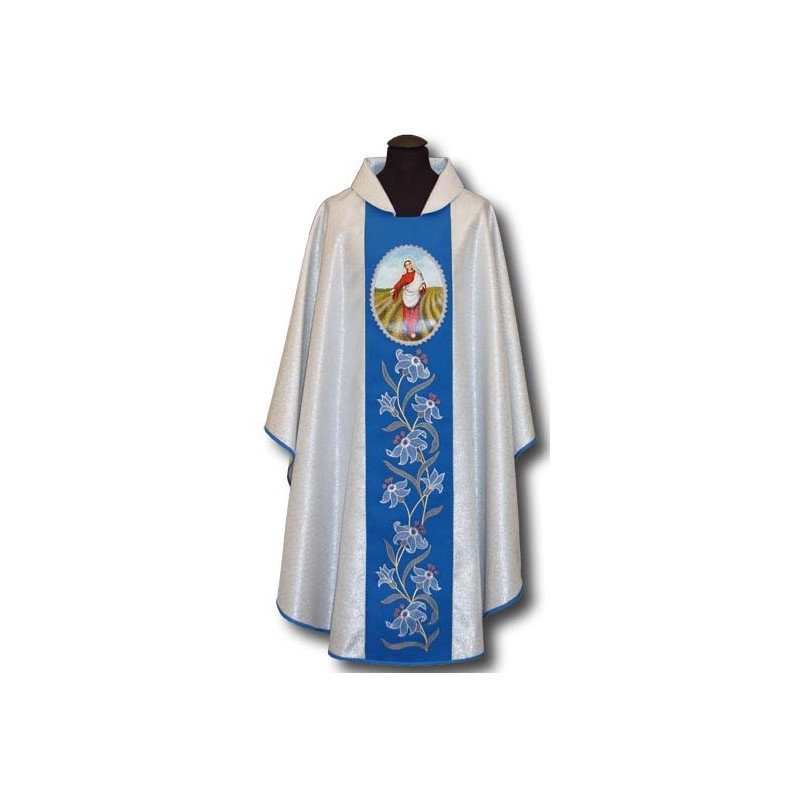 Chasuble MB Siewna - painted icon