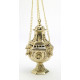 Solid brass thurible - 27 cm