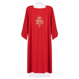 IHS embroidered dalmatics - red (5)