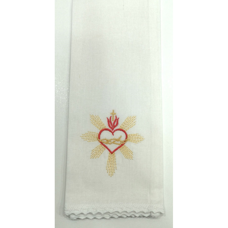 Purificator heart in crown - 100% cotton