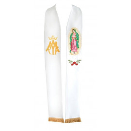 Embroidered stole - Our Lady of Guadeloupe