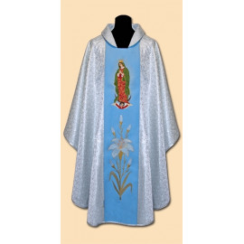 Embroidered chasuble MB of Guadalupe