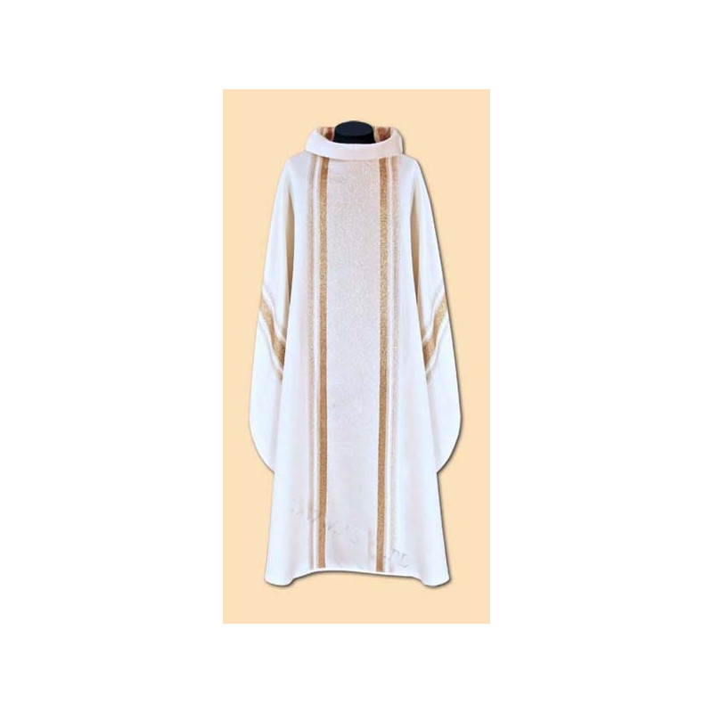 Chasuble gold flowing fabric (44A)