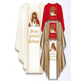 Chasuble Jesus You're the King! (425)