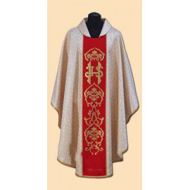 Gold embroidered chasuble (39A)