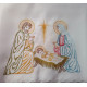 Altar Tablecloth  "Holy Family" embroidered  (29)