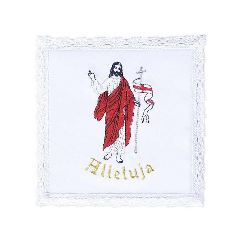 Chalice linen - Alleluia - Risen Christ (11)