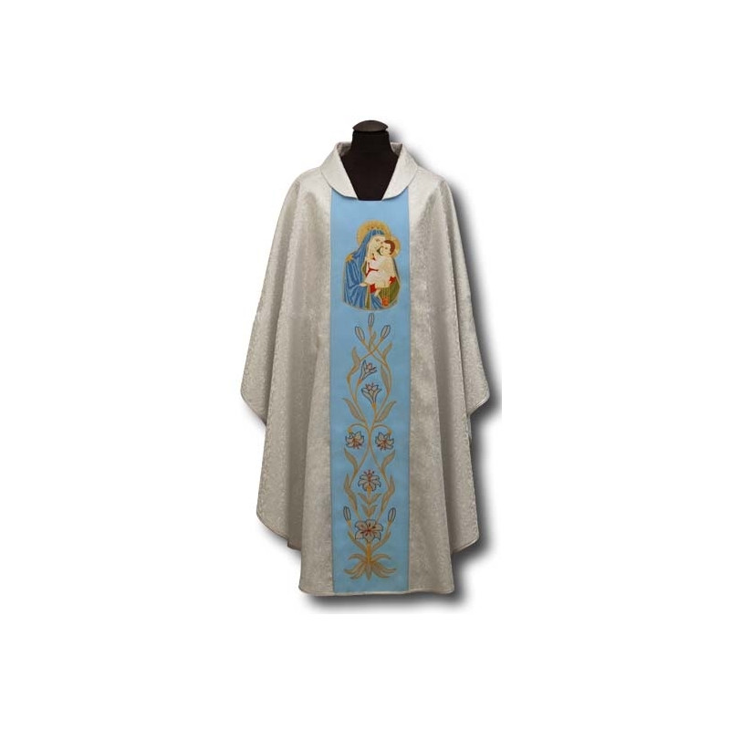 Embroidered chasuble MB of the Scapular