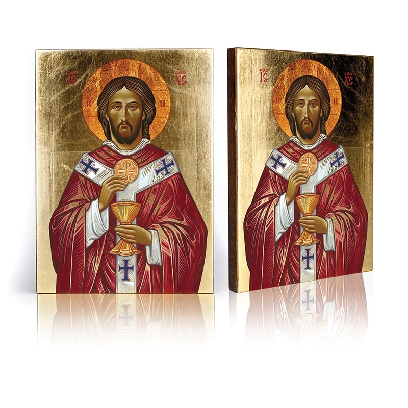 Icon of Jesus with the Host