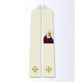 Stole with the image of Padre Pio
