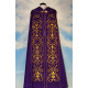 Embroidered violet cope - ornament (4)