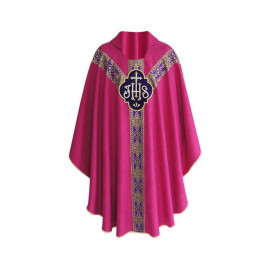 Semi-Gothic Chasuble - pink (25)