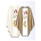 Embroidered chasuble with belt "Risen Jesus" (2)