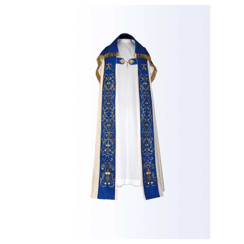 Marian embroidered cope + stole