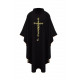 Black chasuble - thorns and cross