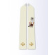 Stole with the image of Our Lady of Lourdes