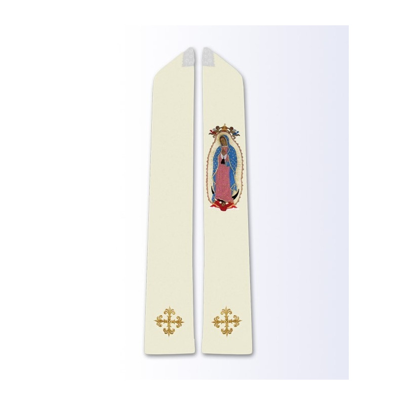 Stole with the image of Our Lady of Guadalupe
