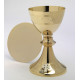Chalice gold-plated 20 cm (4)
