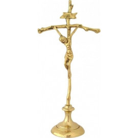 PAPAL ALTAR CROSS WITH A LOW BASE