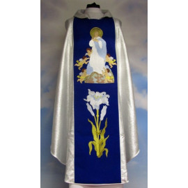 Embroidered chasuble - Our Lady of the Assumption