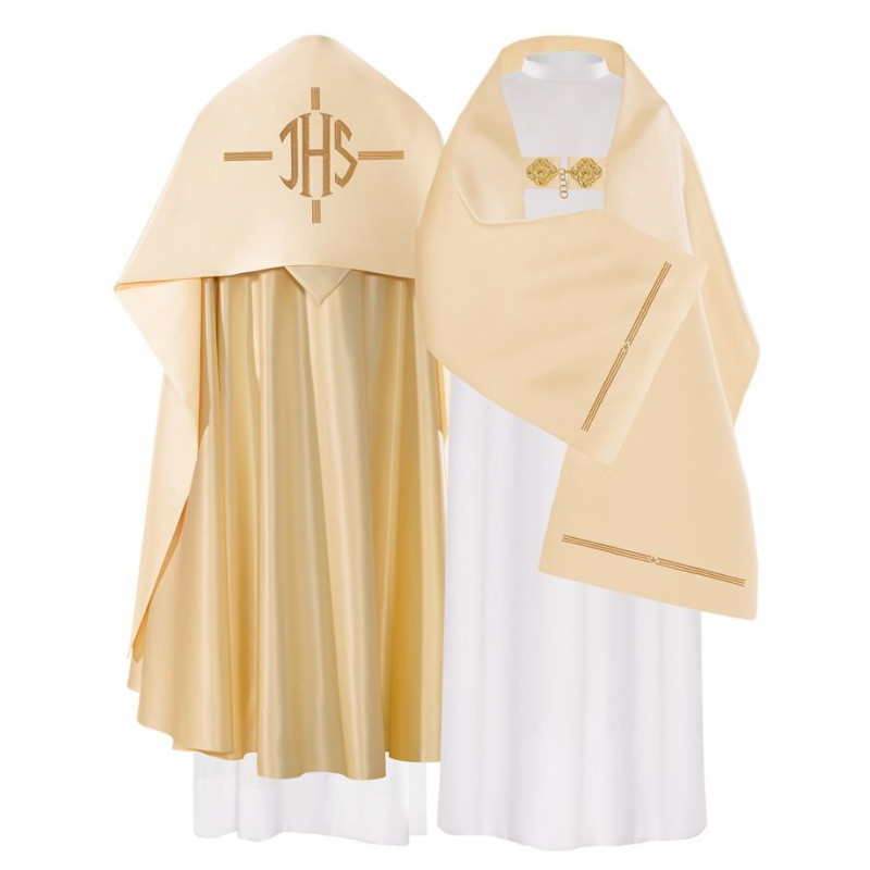 IHS embroidered liturgical veil (24)