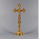 Brass altar cross 39 cm high