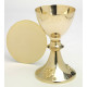Chalice gold-plated, grapes 20 cm (14)