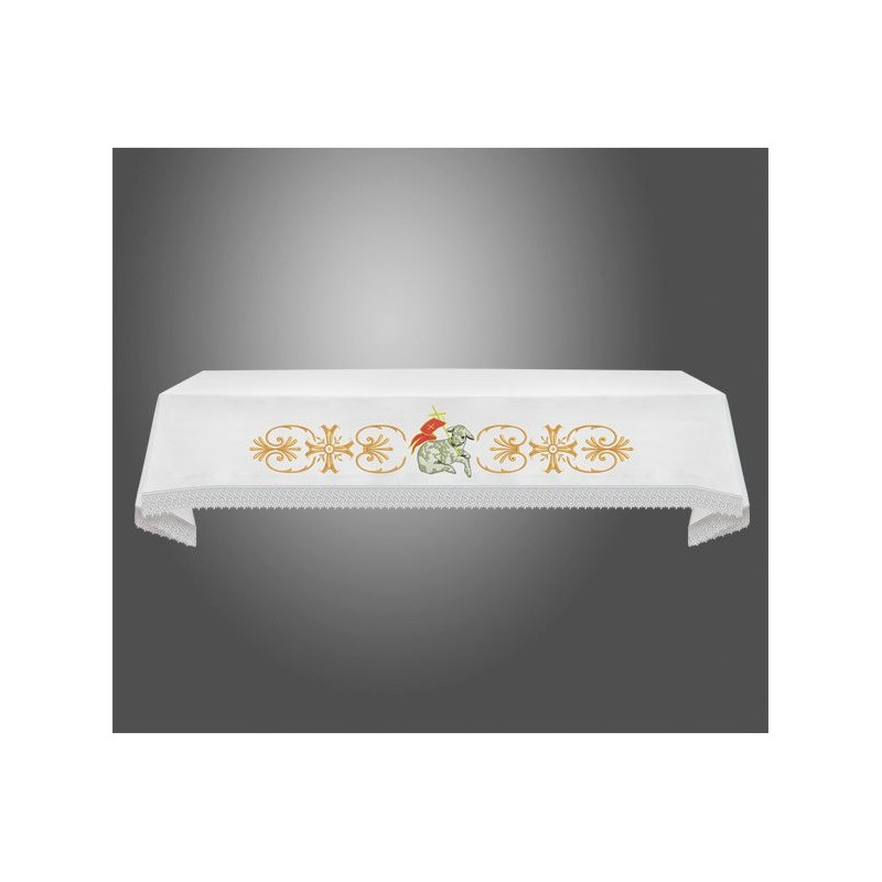 Easter altar tablecloth - Lamb (4A)