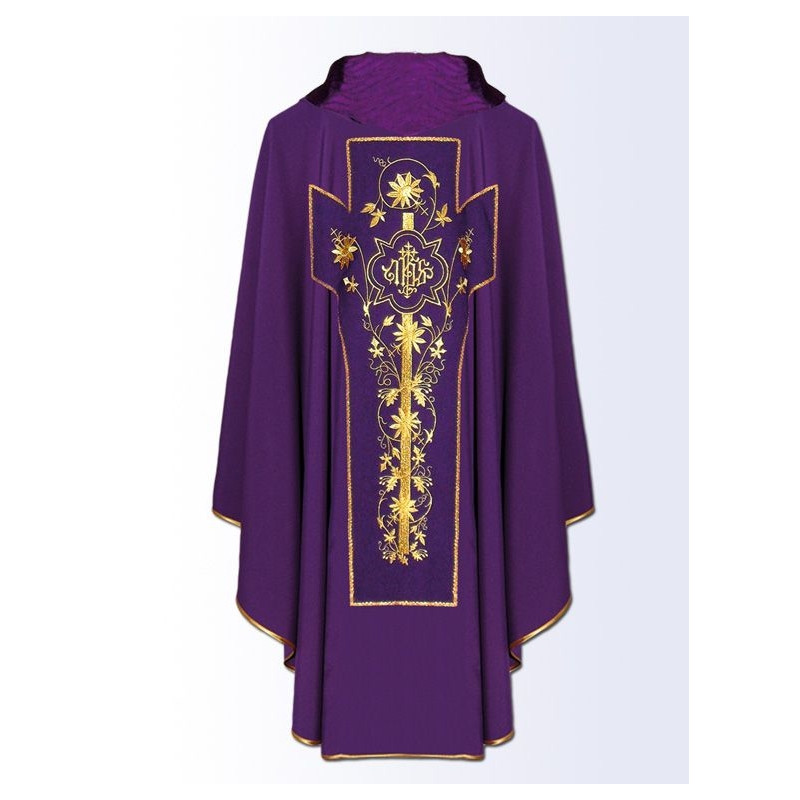 Chasuble - Crucified Jesus - liturgical colors (19)