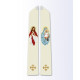 Stole with the image of the Heart of Jesus and the MB Scapular