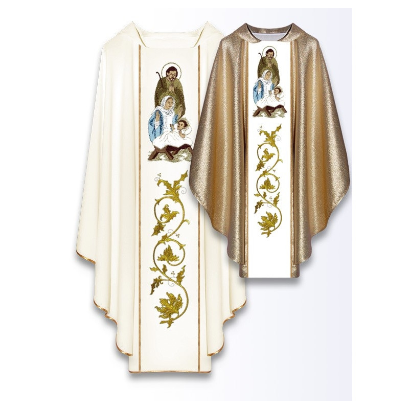 Chasuble with images of the Holy Family (407)